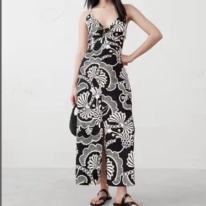 Banana Republic Factory Strappy Maxi Dress